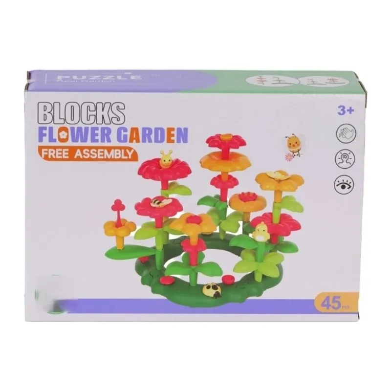 LY008A 45 PCS GÜZEL BAHÇE ÇİÇEK SETİ