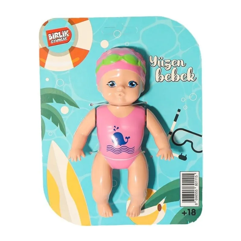 URT031-001 Kartela Yüzen Bebek -Birliktoys