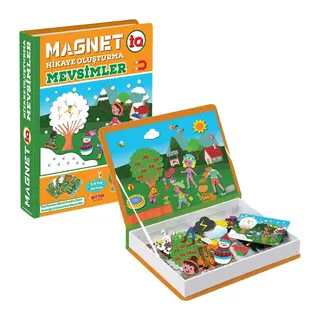 1505 Magnet Hikaye Oluşturma - Mevsimler / +3 yaş