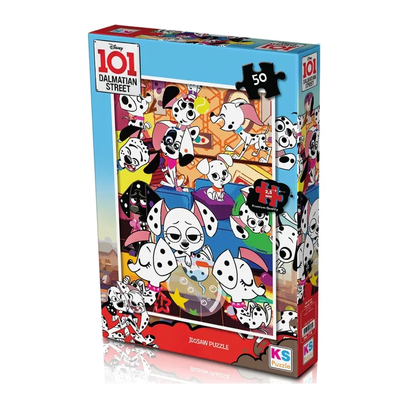 101 Dalmatian 50 Parça Puzzle