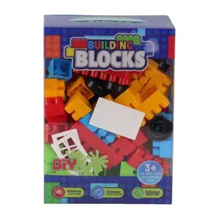RENKLİ KUTUDA 84 PARÇA BLOK