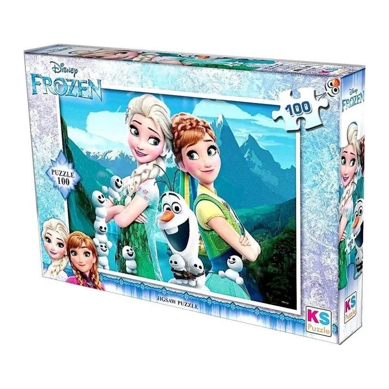 100 Parça Frozen Puzzle