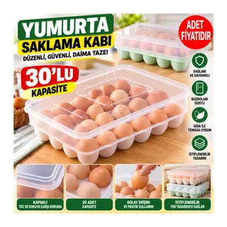 30lu Yumurta Saklama Kabı