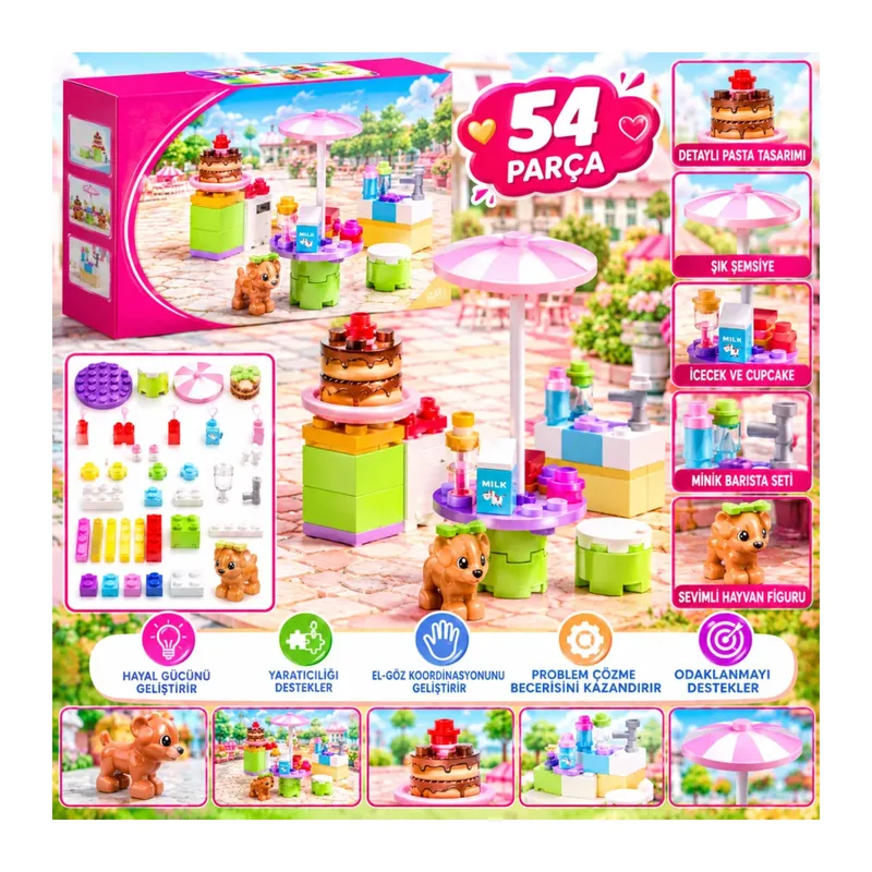 Parça Fashion Girls Pasta Dükkanı