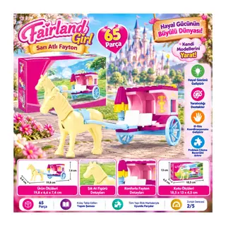 Fairland Girl Parça Sarı Atlı Fayton