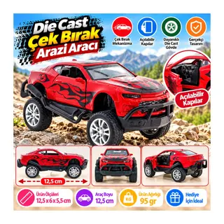 Çek Bırak Kırmızı Arazi Aracı (adet fiyatıdır)