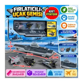 Fırlatıcılı Uçak Gemisi (adet fiyatıdır)