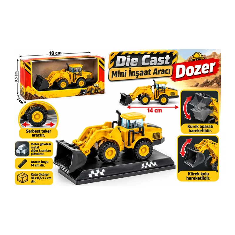 Mini İnşaat Aracı Dozer