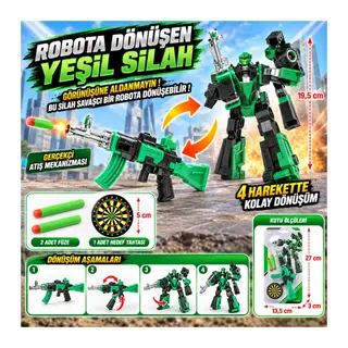 Robota Dönüşen Yeşil Silah