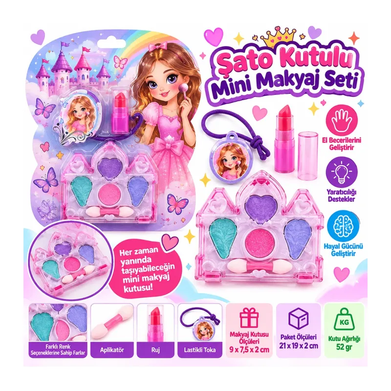 Şato Kutulu Mini Makyaj Seti