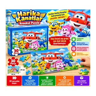 Harika Kanatlar Okul Öncesi Puzzle