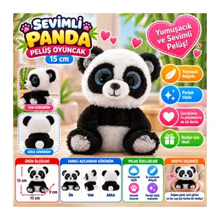 Boos-Bamboo Panda 15 cm