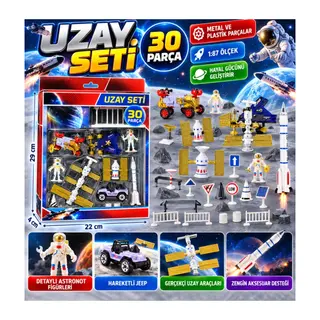 Jeepli Metal Uzay Seti Jp8105