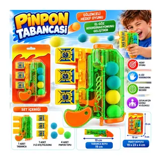 Yeşil Pinpon Tabancası 229A-1