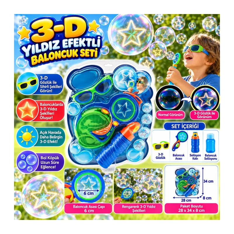 Set Yıldız Efektli 20175 D