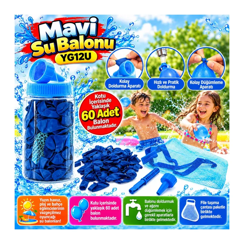 Mavi Su Balonu YG12U