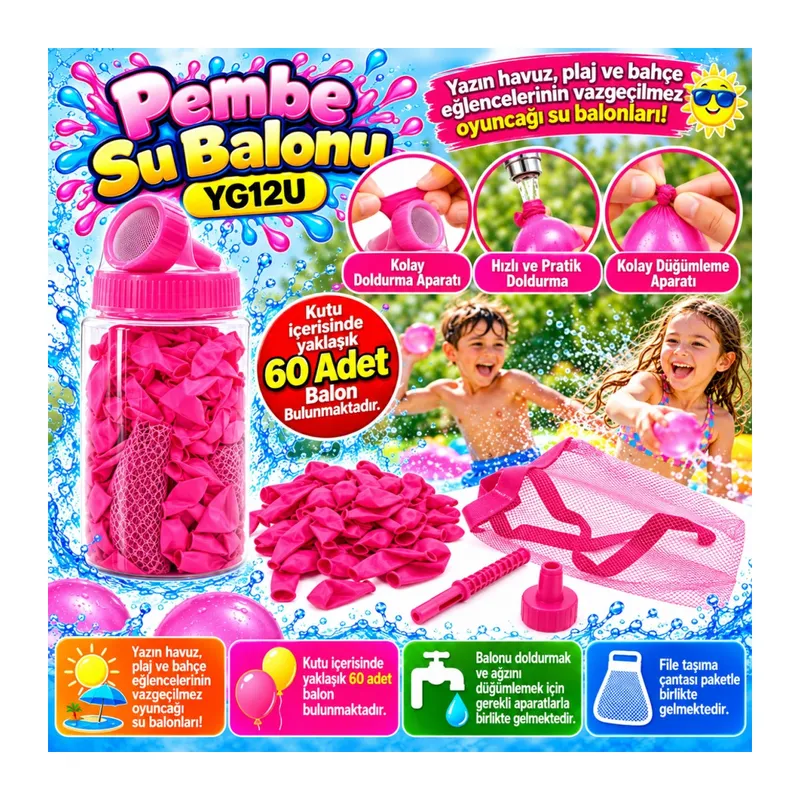 Pembe Su Balonu YG12U