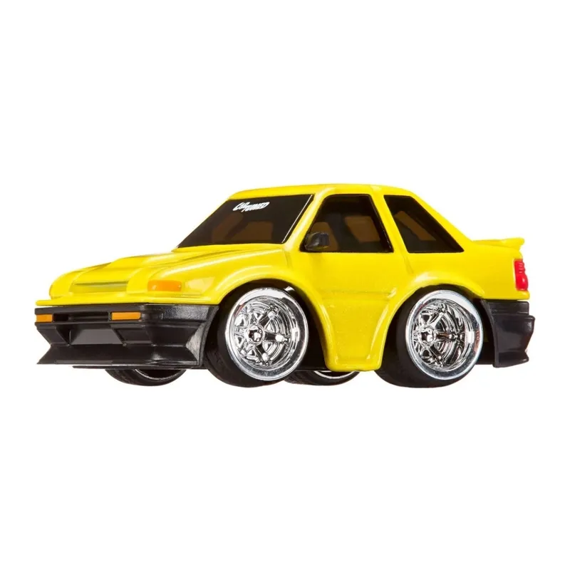 JDM Seri 2 1985 Model Araç AE86 - Sarı Coupe Araba