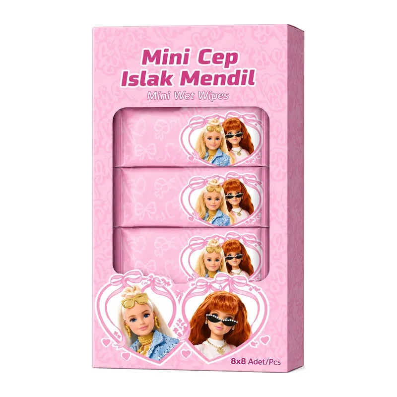Islak Mini Cep Mendili 8'li