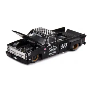 Model Araç x KaidoHouse 1/64 Chevrolet Silverado Dually Hot Rod V1