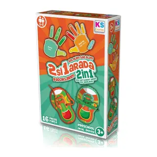 BE233, Sol Elim Sağ Elim 2si1 arada Bağcıklarım / +3 yaş