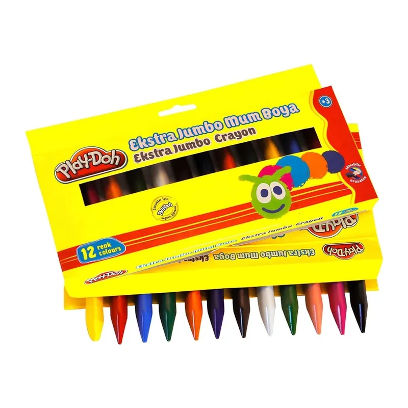 12 Renk Extra Jumbo Crayon