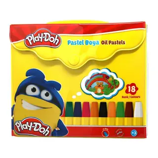 Play-Doh Çantalı 18'li Pastel Boya