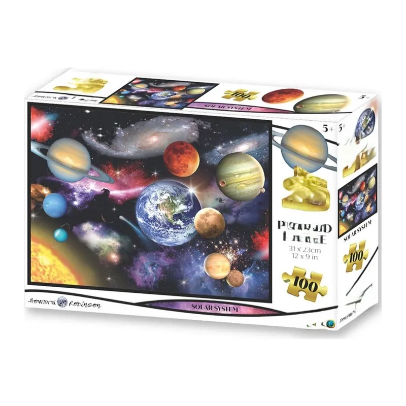 Solar Sistem Puzzle 100 Parça
