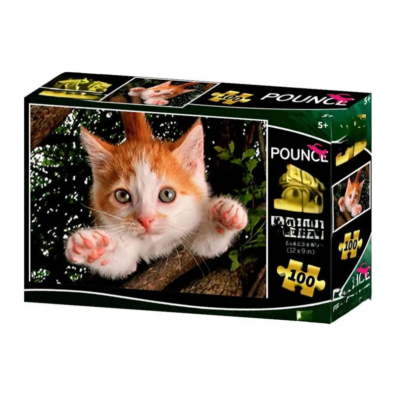 Kedi Pençesi Puzzle 100 Parça