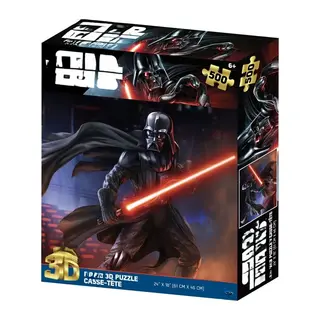 3D Clic Puzzle 500 Parça