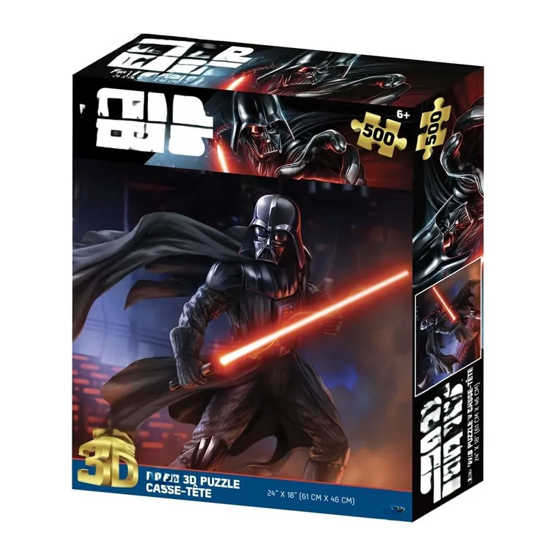 3D Clic Puzzle 500 Parça