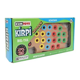 KM5655 Ahşap Kirpi Bultak -toys