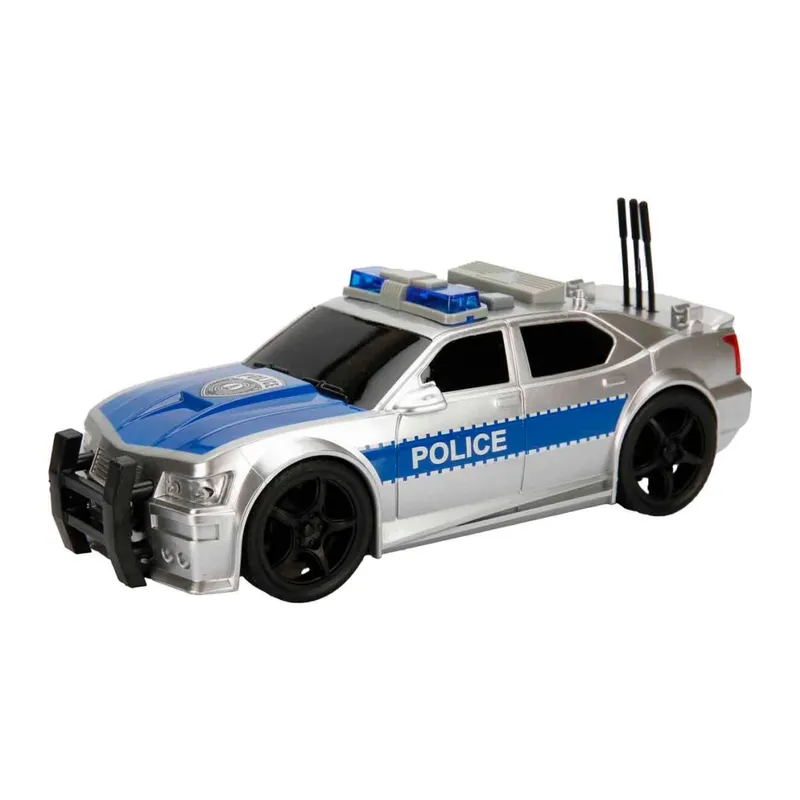 1:20 Maxx Wheels Sesli ve Işıklı Polis Arabası 19 cm