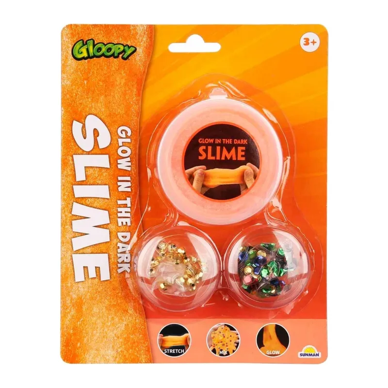 Karanlıkta Parlayan Turuncu Slime