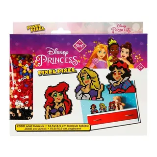 3in1 Princess Pixel Pixel Boncuk Aktivite ve Oyuncak Seti S00005169
