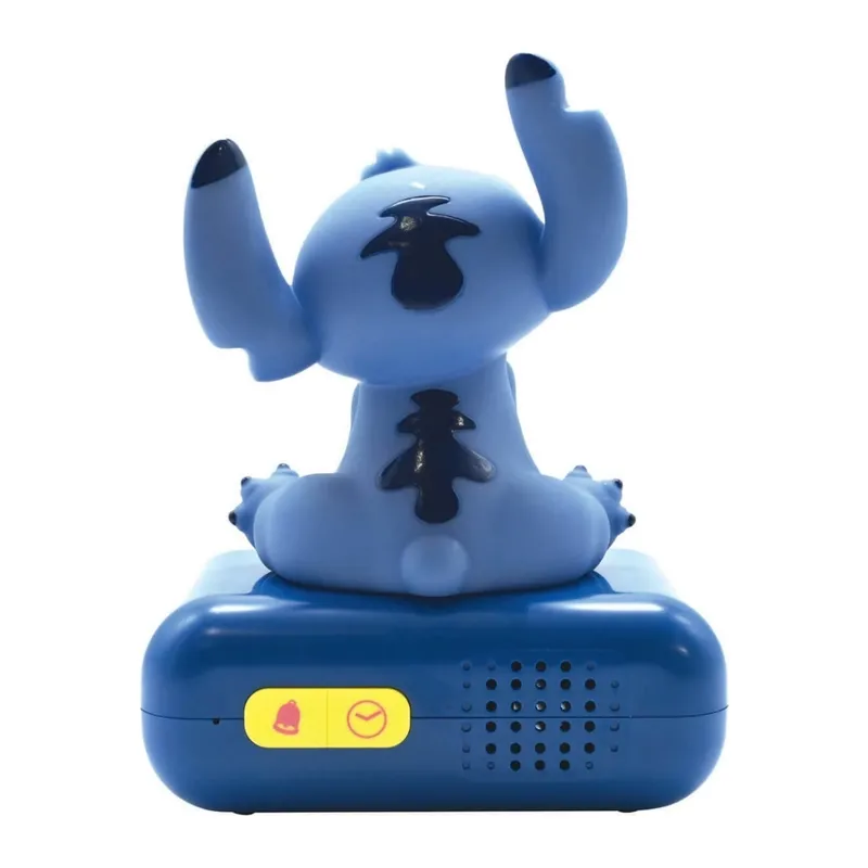 Sesli ve Işıklı 3D Stitch Dijital Çalar Saat