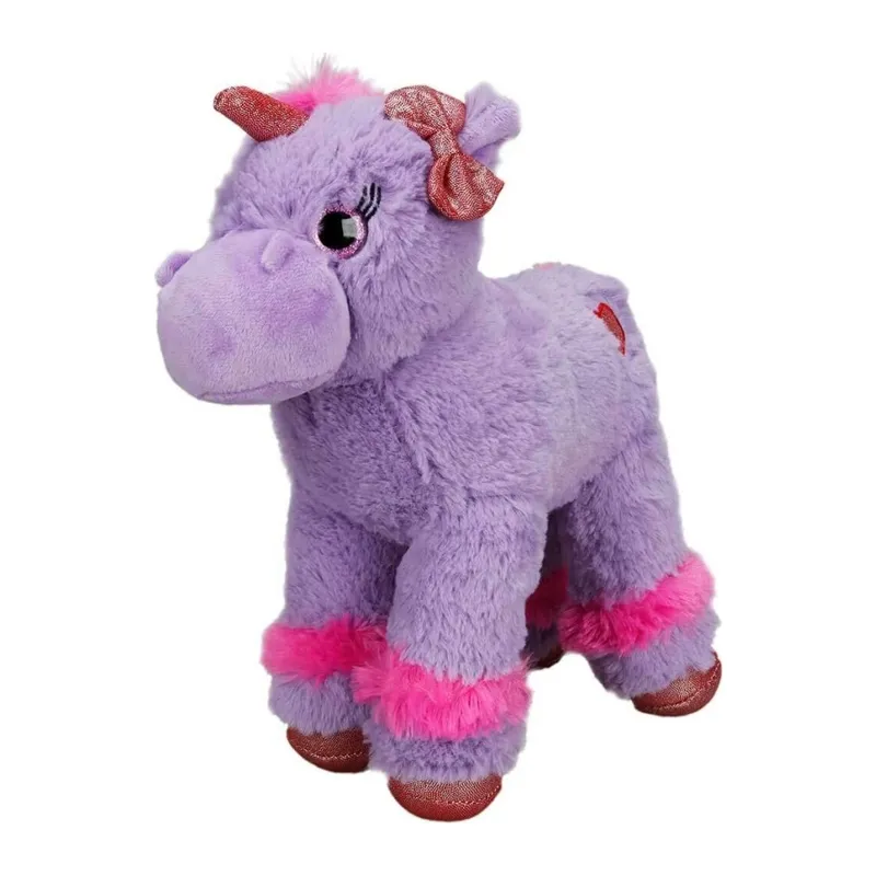 Unicorn Renkli Peluş At 28 cm.