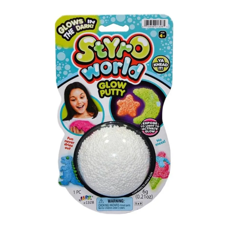 1328 Karanlıkta Parlıyor Glow Putty