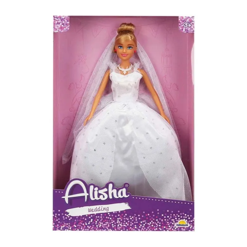 3381 -RST-SIS-Gelinlikli Manken Bebek 29 cm