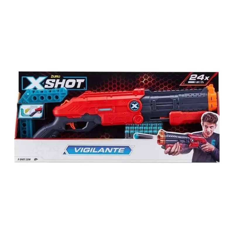 36436 X-Shot Silah Sünger Atan Excel-Vigilante 24