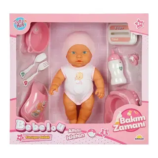 3823 Bakım Zamanı Sesli Gülen Ağlayan Bebek 32 cm