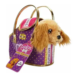 50585 Taşıma Çantalı Peluş Köpek