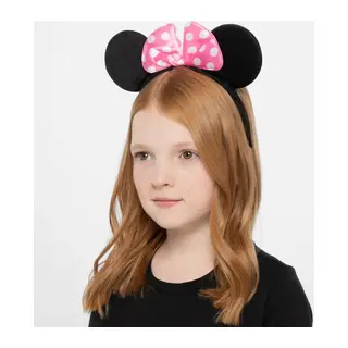 Pembe Fiyonklu Minnie Mouse Tacı Kulak
