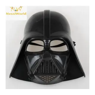Çocuk Boy Yıldız Savaşları Darth Vader Maskesi ve 90 cm Pelerin Seti Siyah