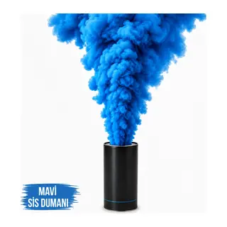 Mavi Renk Sis Mavi Duman 1 Adet