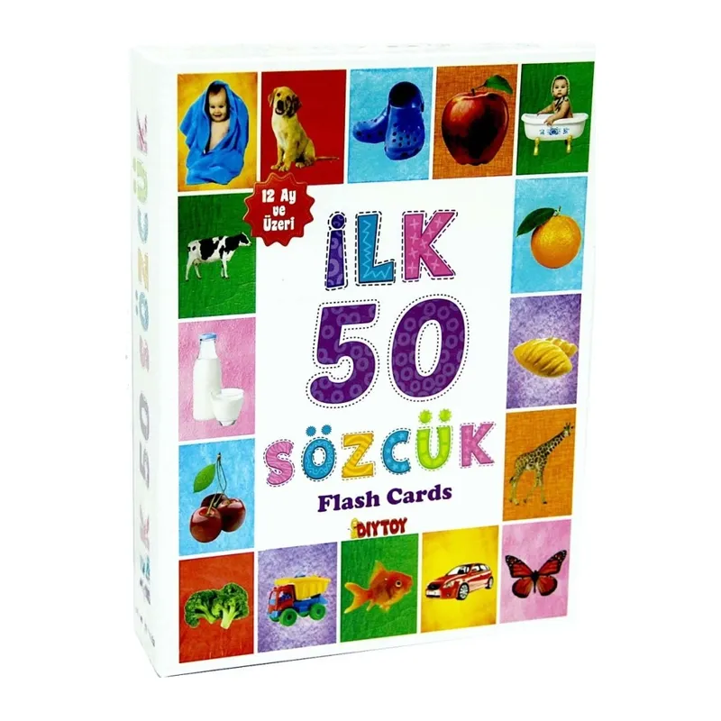 İlk 50 Sözcük Eğitici Flash Kart Oyunu