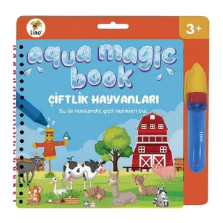 Aqua Magic Book Çiftlik Sihirli Boyama Kitabı