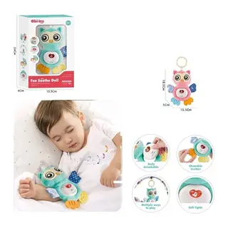 BIB6008 -Vardem Işıklı Ve Sesli Bebek Baykuşu