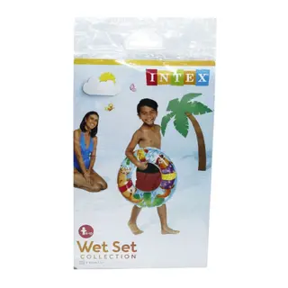 IS59242 Şeffaf Baskılı Simit 61 cm