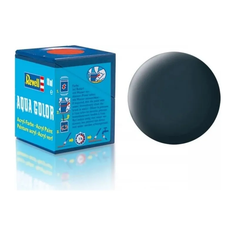 Aqua Color Granite Grey - Mat Boya - 18 ml